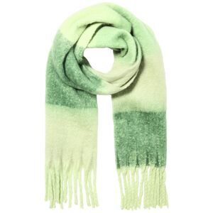 6948 Women's Iceberg Green Gemma Oversized Color Block Blanket